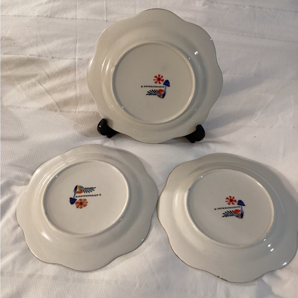 Set of Three (3) Anthropologie Astian Plates - Picture 5 of 6